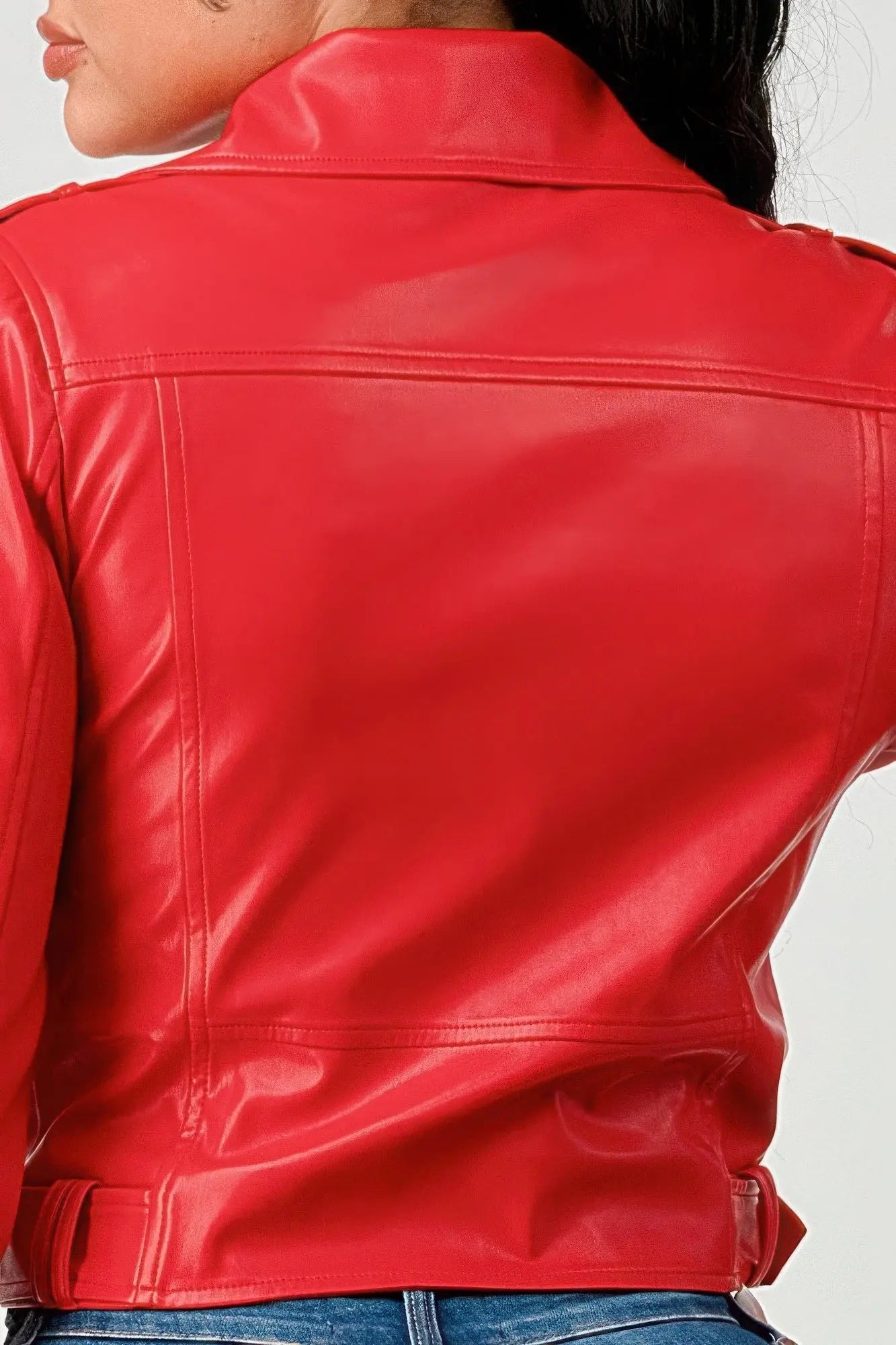 Pu Leather Jacket Taylor Rouge