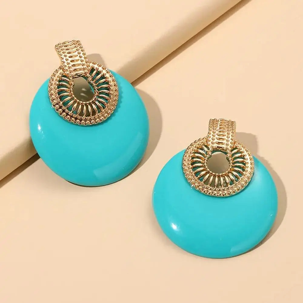 Round Metal Post Earring Taylor Rouge