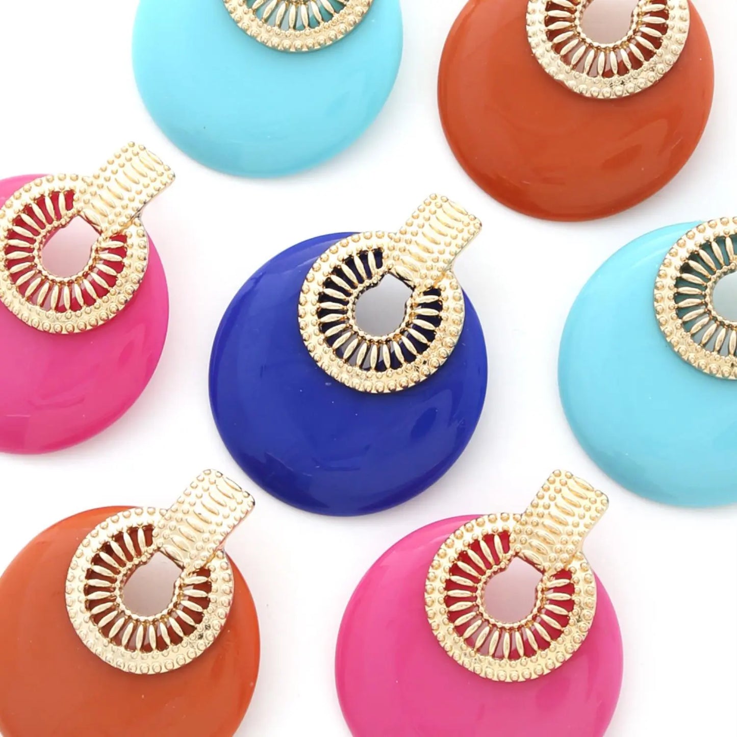Round Metal Post Earring Taylor Rouge