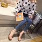 Becky’s Behavior Heels - Brown Taylor Rouge