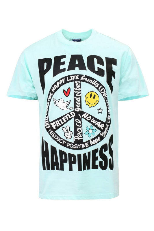 Peace Happiness T-shirts - Taylor Rouge