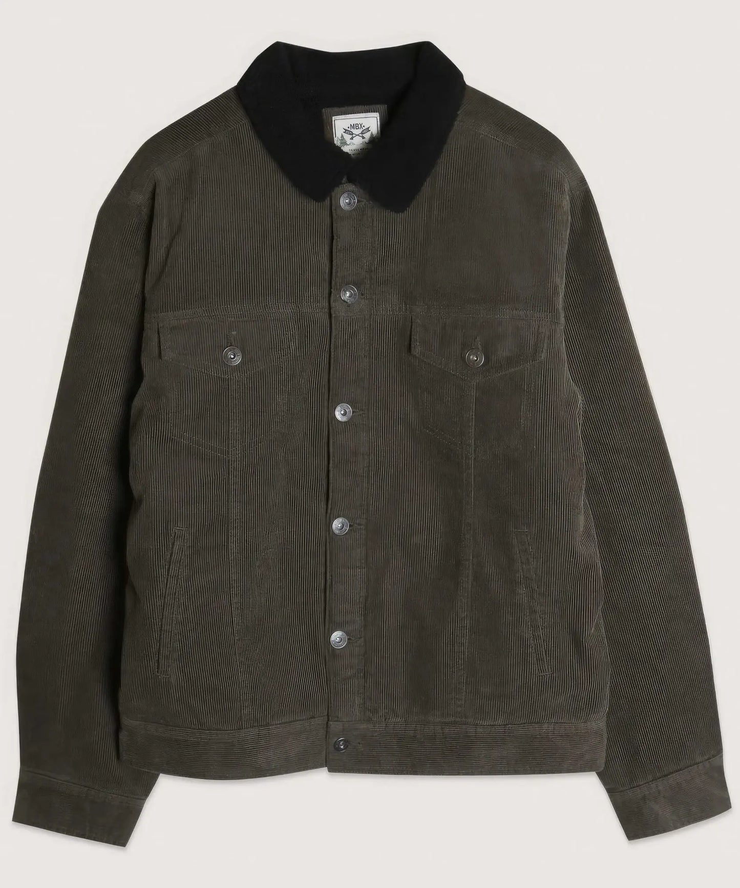 Casual Corduroy Lined Trucker Jacket Taylor Rouge