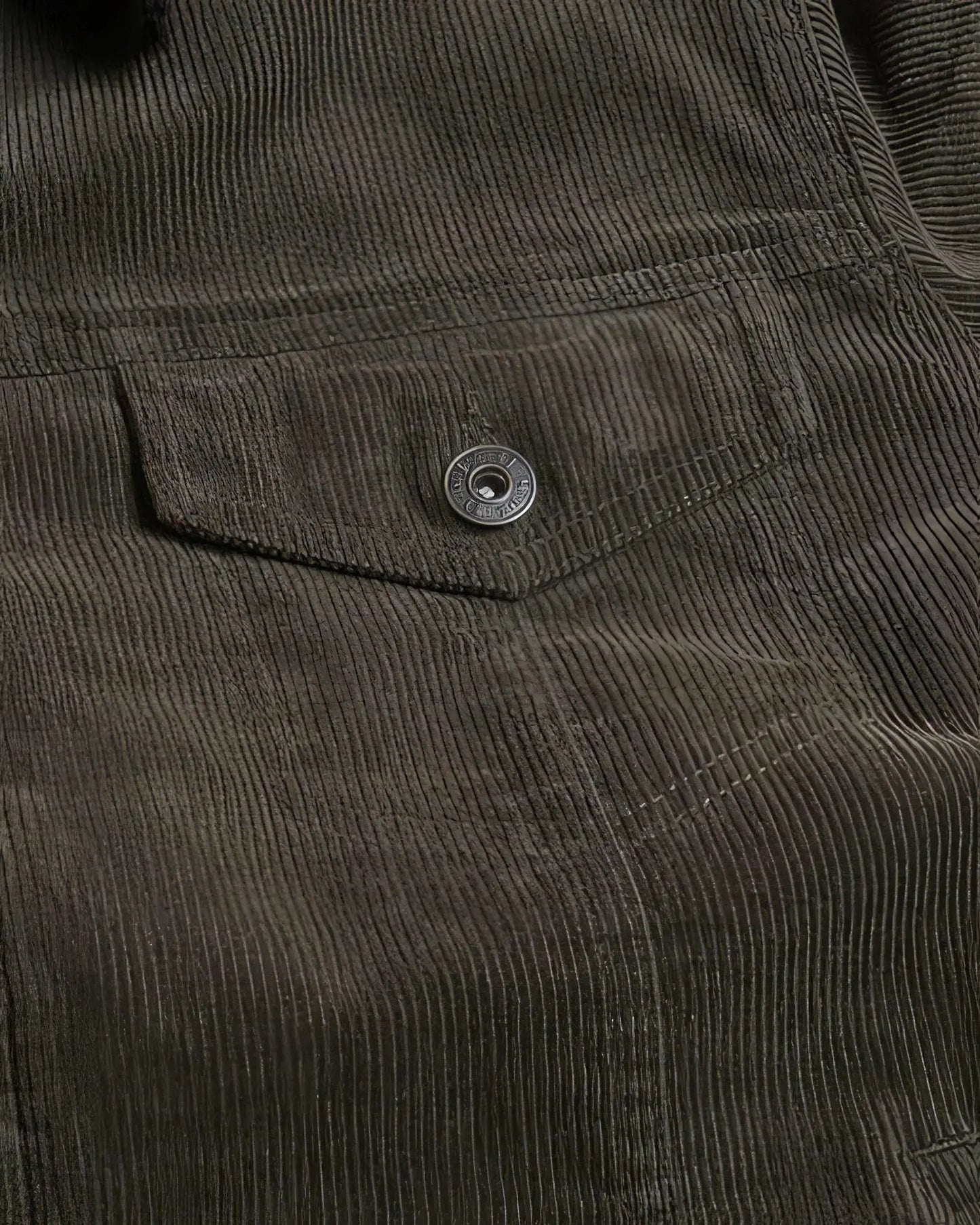 Casual Corduroy Lined Trucker Jacket Taylor Rouge