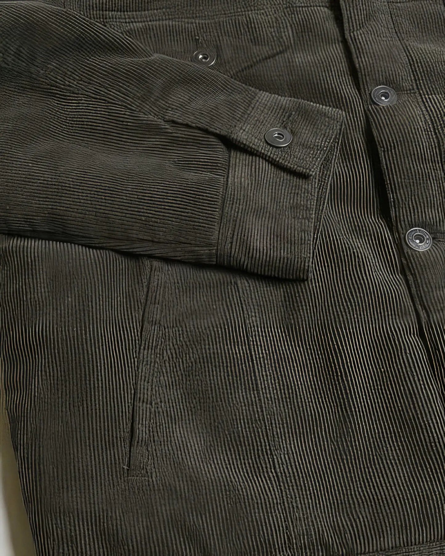 Casual Corduroy Lined Trucker Jacket Taylor Rouge