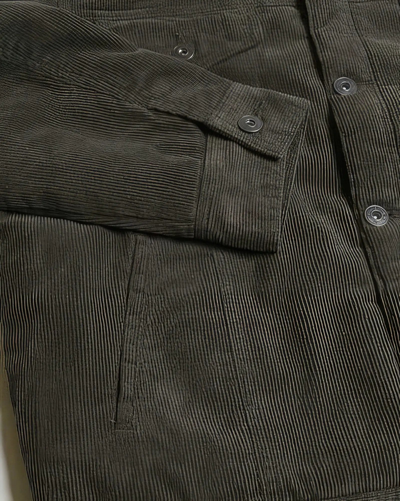 Casual Corduroy Lined Trucker Jacket Taylor Rouge