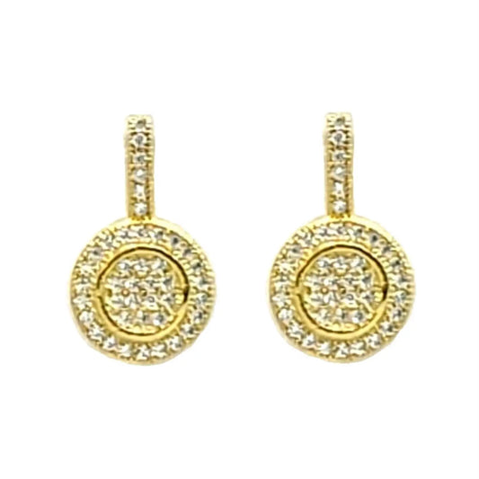 Round Crystal Earring Taylor Rouge