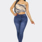 Moe Mesh Print Top - Taylor Rouge